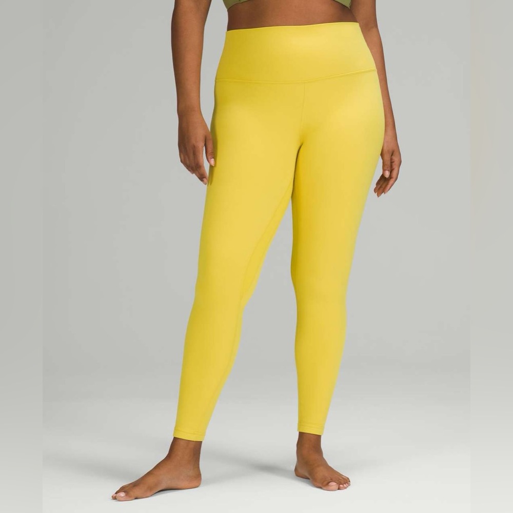 Lululemon Athletica Yellow Leggings